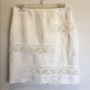 Anthropologie Moulinette Soeurs Linen Skirt